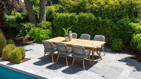 4 Seasons Outdoor Sempre Bistro With Zucca Side Table - Image 2