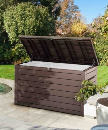 Keter Ontario XXL Deck Box - Brown - 870L