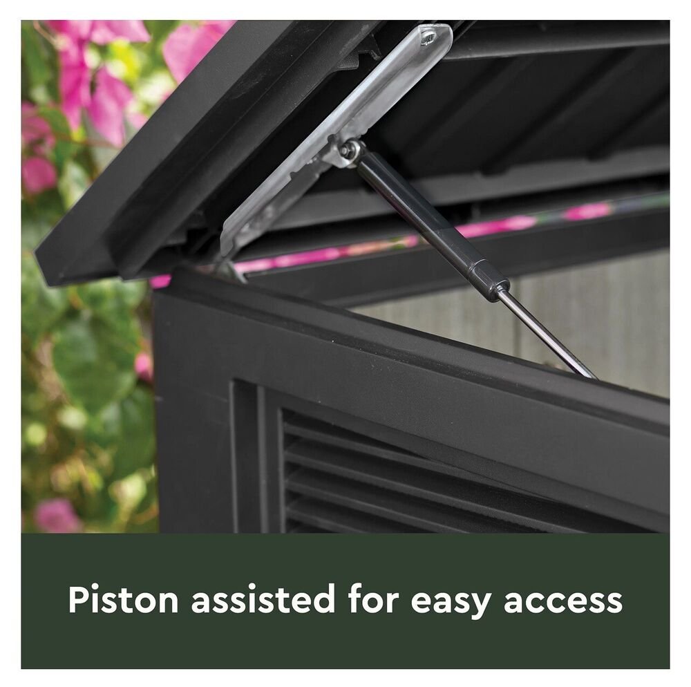 Keter Signature Decocoat Walnut Effect 6x3 Garden storage Shed 2020L - Image 6