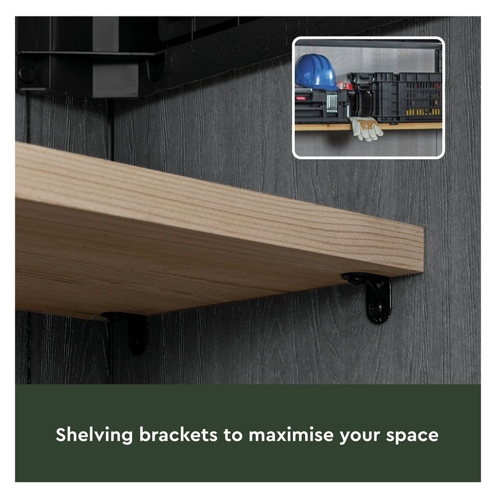 Keter Signature Decocoat Walnut Effect 6x3 Garden storage Shed 2020L - Image 7